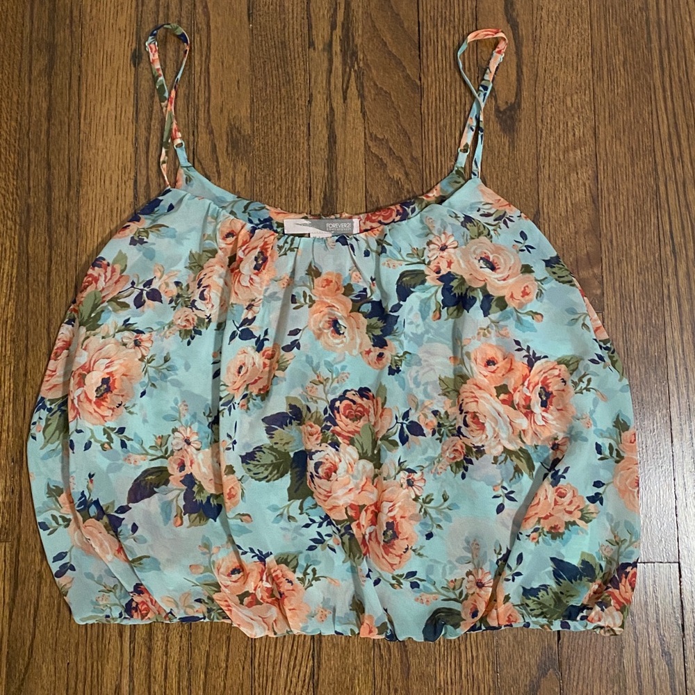 Forever 21 Floral Top